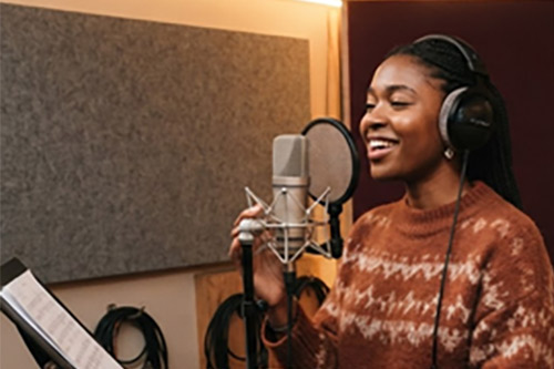 Singer Recording