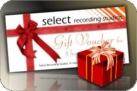 Recording Studio Gift Voucher
