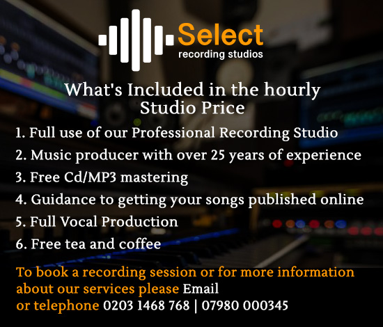 Waht's included in the studio price