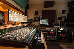 Recording Studio Control Room