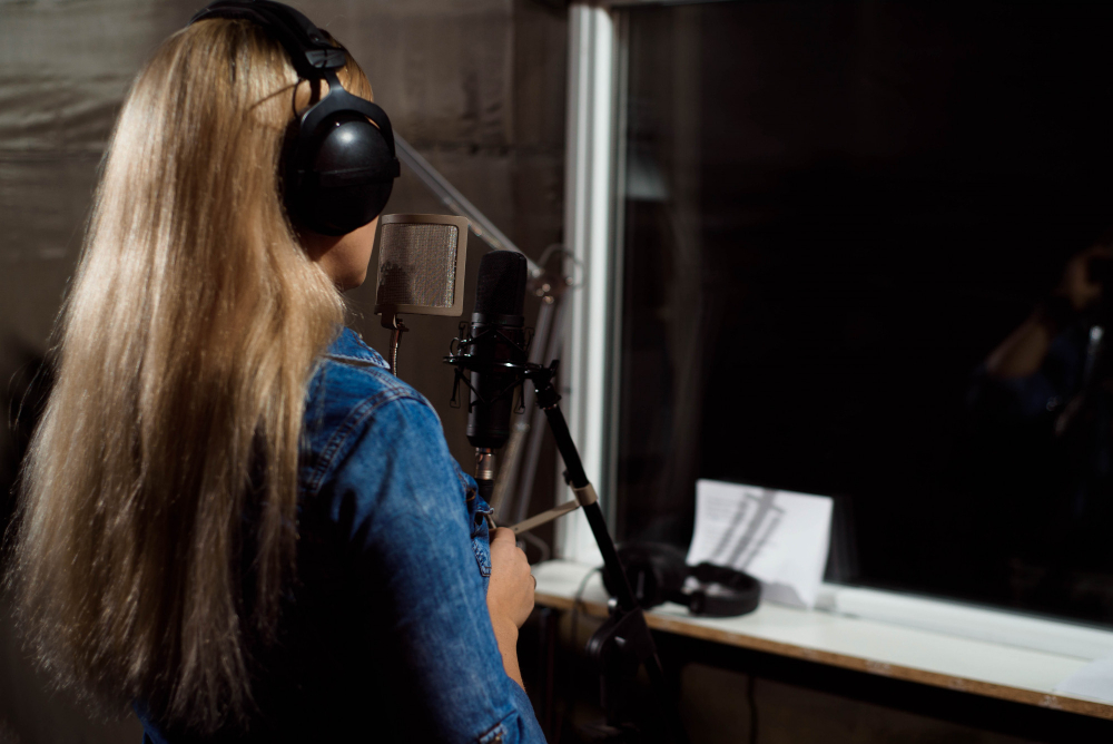human voice reel recording studio