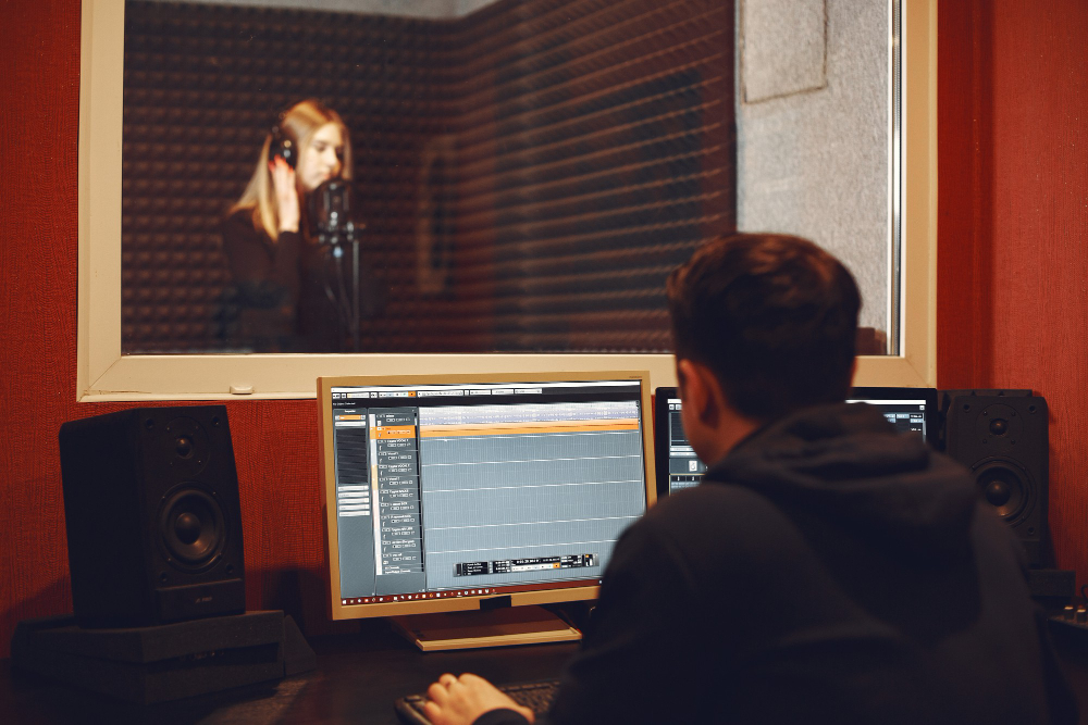 Vocal demo recording studio